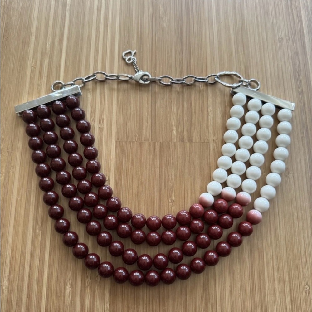 Diana Broussard ombré necklace